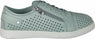 EG17-Top selling super soft Turkish leather perforated sneaker with side zip