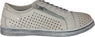 EG17-Top selling super soft Turkish leather perforated sneaker with side zip