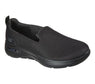 124401-Casual slip on all black sneaker, great work shoe