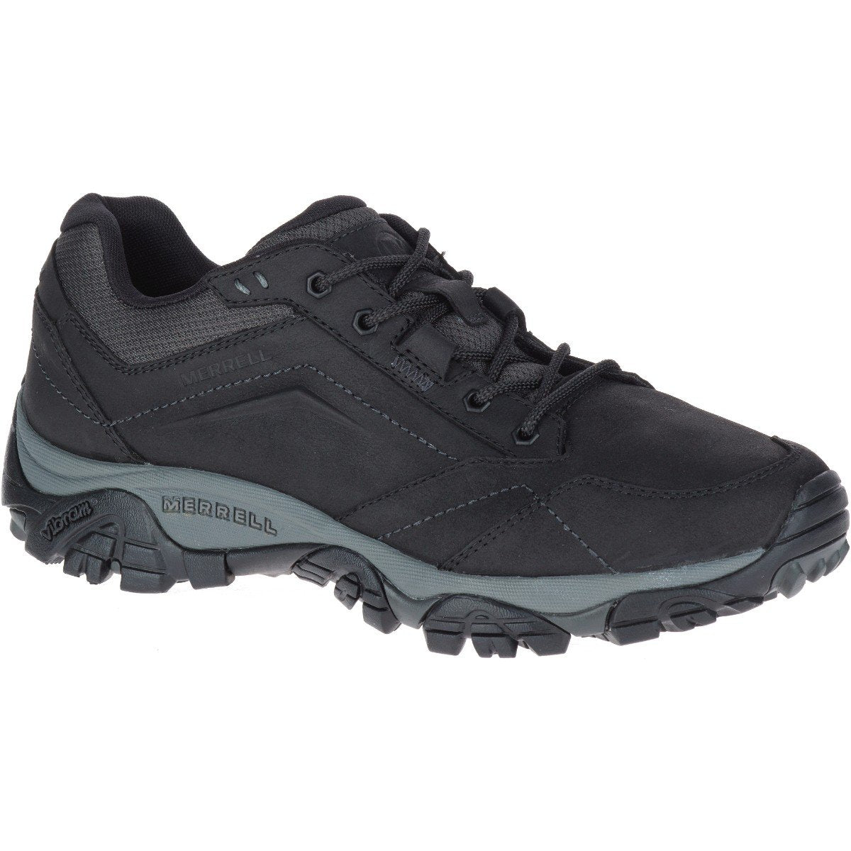 MOAB LACE-Popular Black leather lace up outdoor shoe